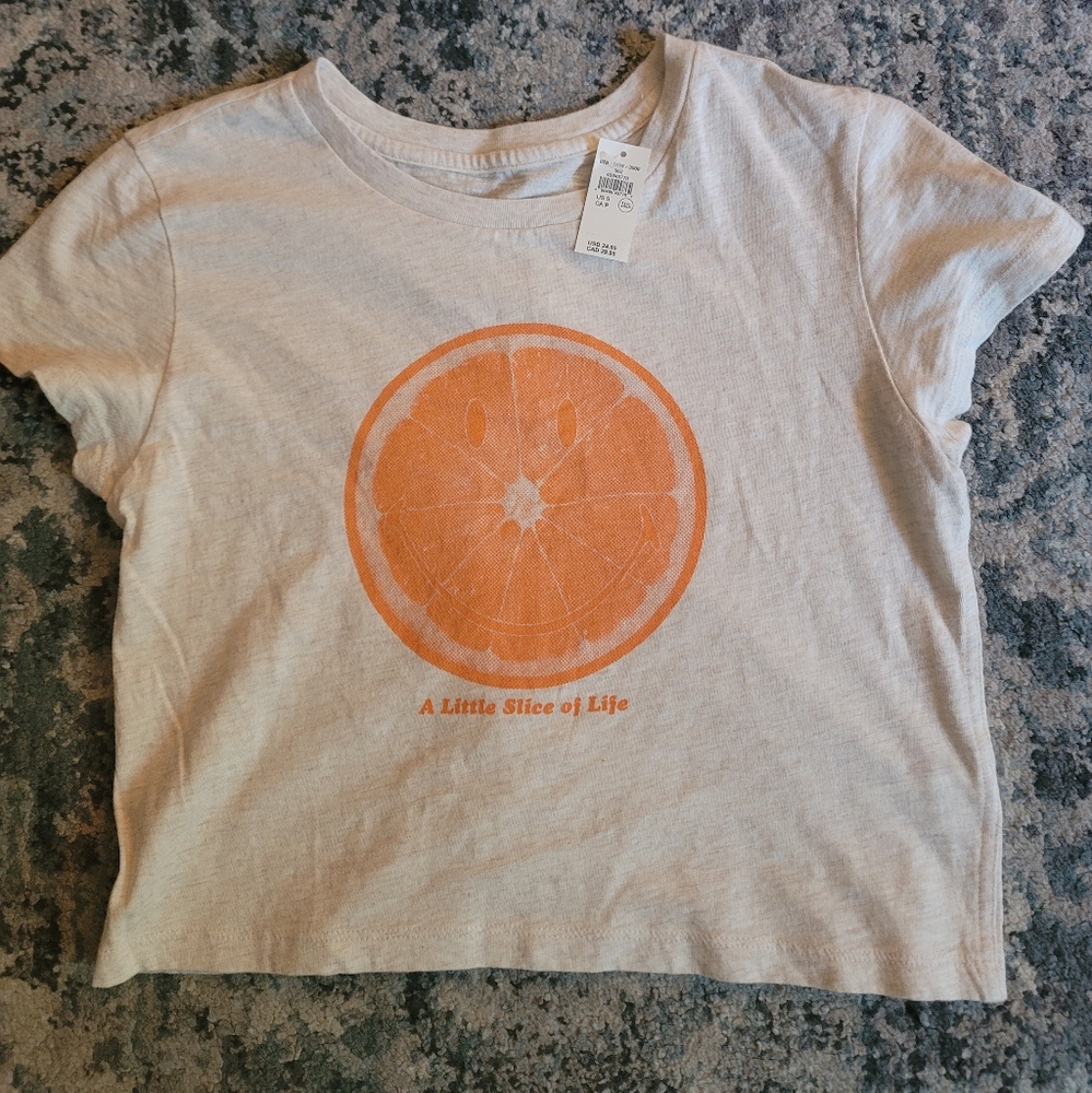 T-shirt, cropped, aerie, small